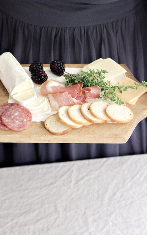 charcuterie and cheese