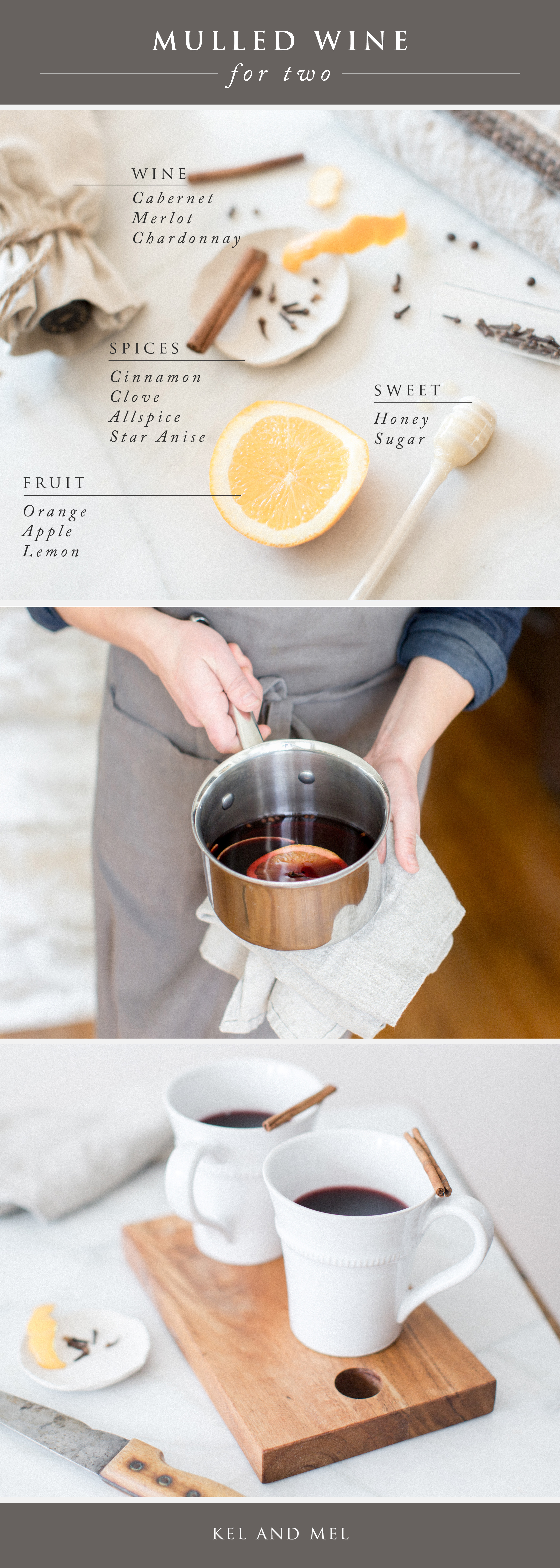 kel and mel, date night design, intentional marriage, mulled wine recipe